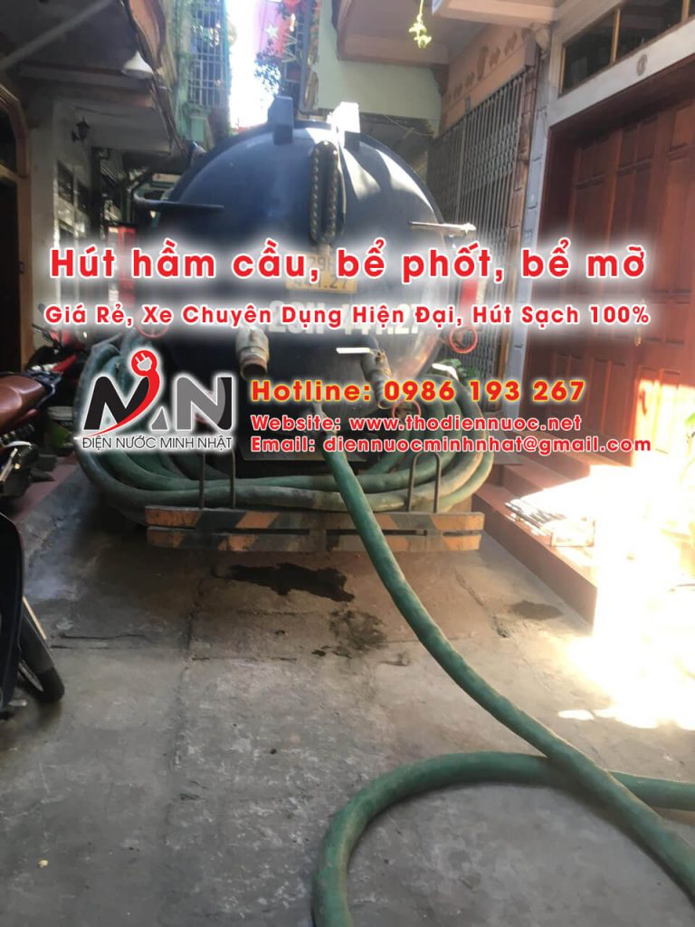 Dịch Vụ Hút Hầm Cầu Gần Đây - Giá Rẻ, Xe Chuyên Dụng Hiện Đại, Hút Sạch 100%, Bảo Hành 5 Năm